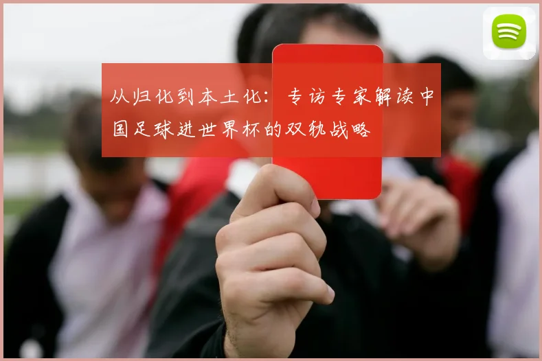从归化到本土化：专访专家解读中国足球进世界杯的双轨战略